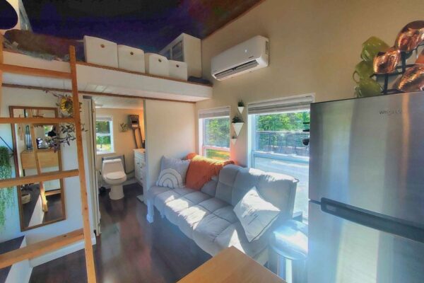 Purchase Charming Tiny House on wheels at Harrison, TN