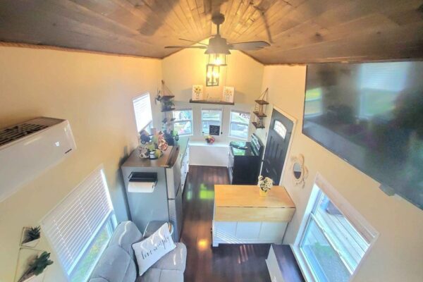 Purchase Charming Tiny House on wheels at Harrison, TN