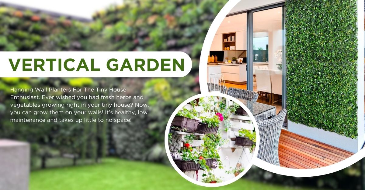 Gorgeous Vertical Garden For Your Tiny House