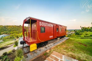 Rent a Quirky Train Caboose Tiny House